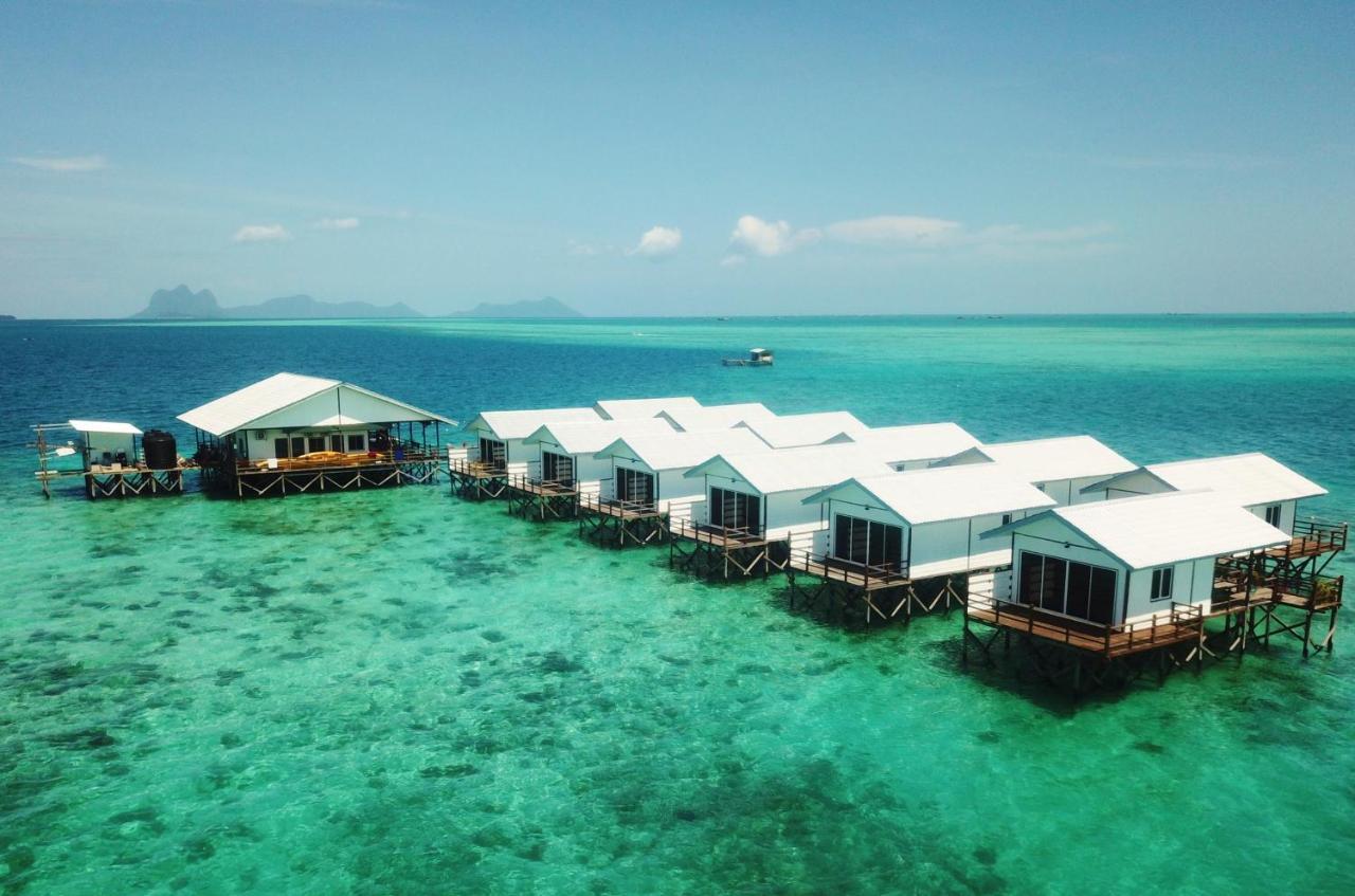 Hotel Shun Shun Water Bungalows Semporna Exteriér fotografie