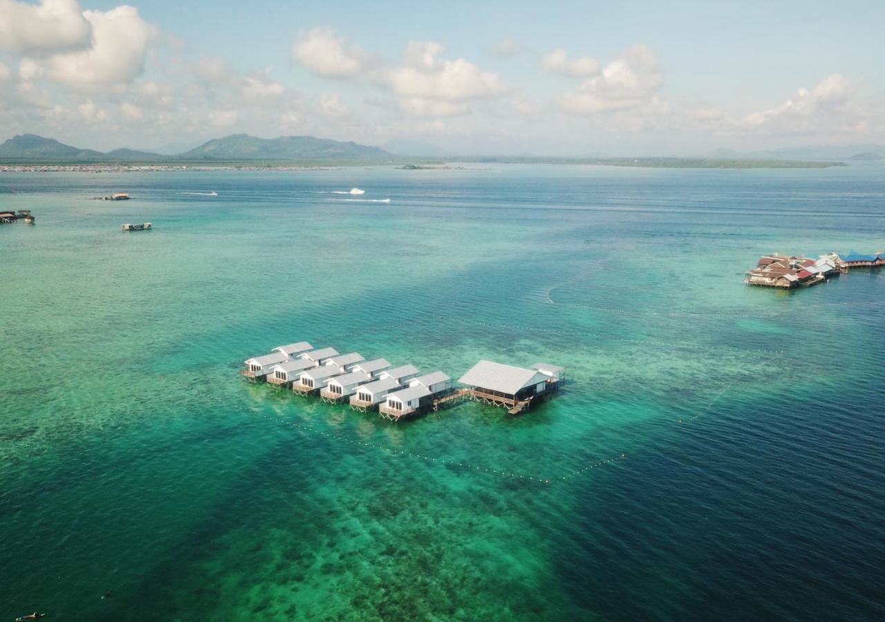 Hotel Shun Shun Water Bungalows Semporna Exteriér fotografie