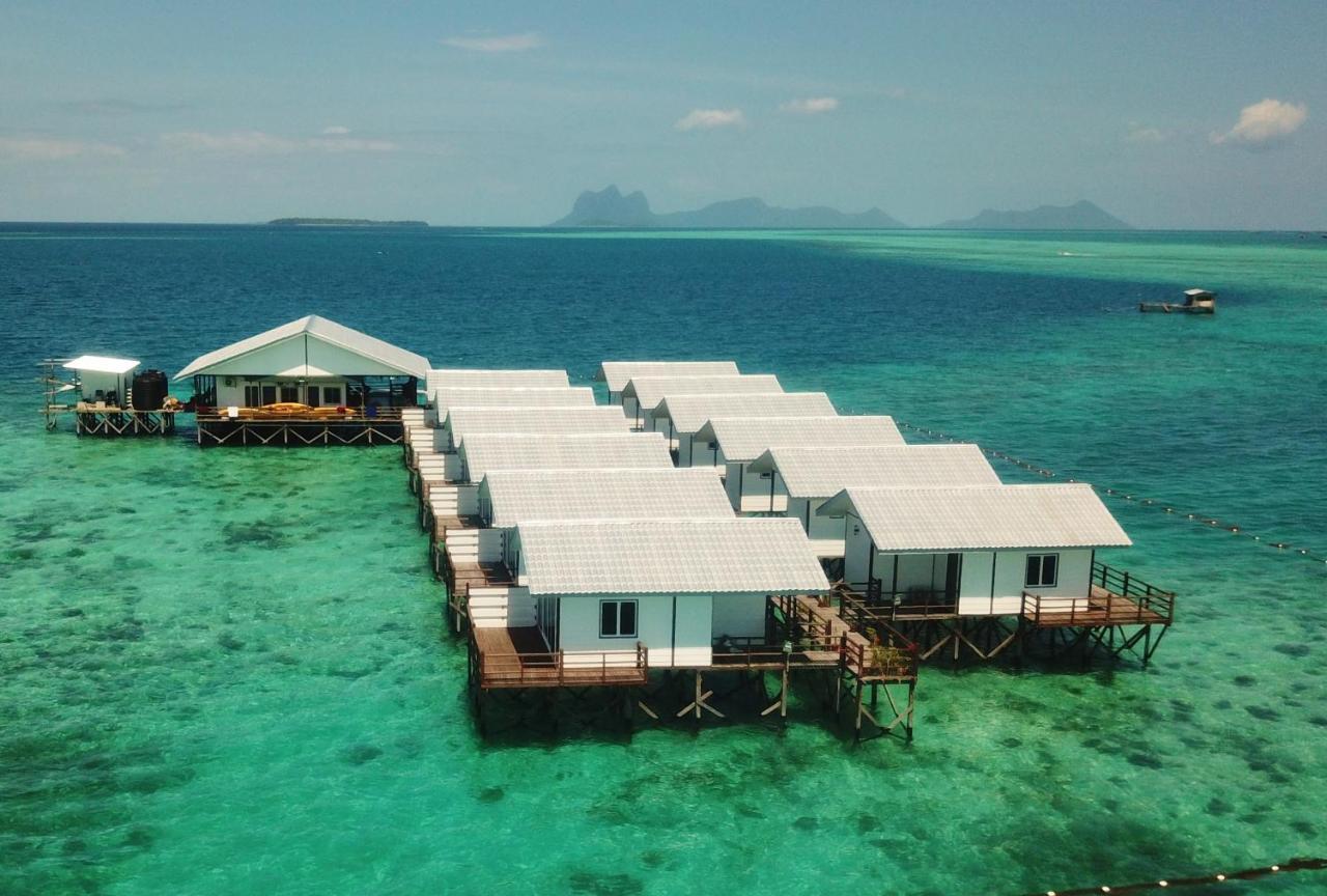 Hotel Shun Shun Water Bungalows Semporna Exteriér fotografie