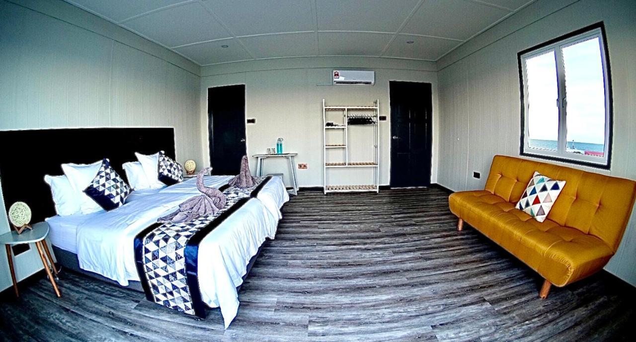 Hotel Shun Shun Water Bungalows Semporna Exteriér fotografie