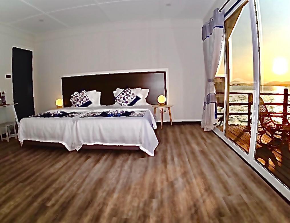 Hotel Shun Shun Water Bungalows Semporna Exteriér fotografie